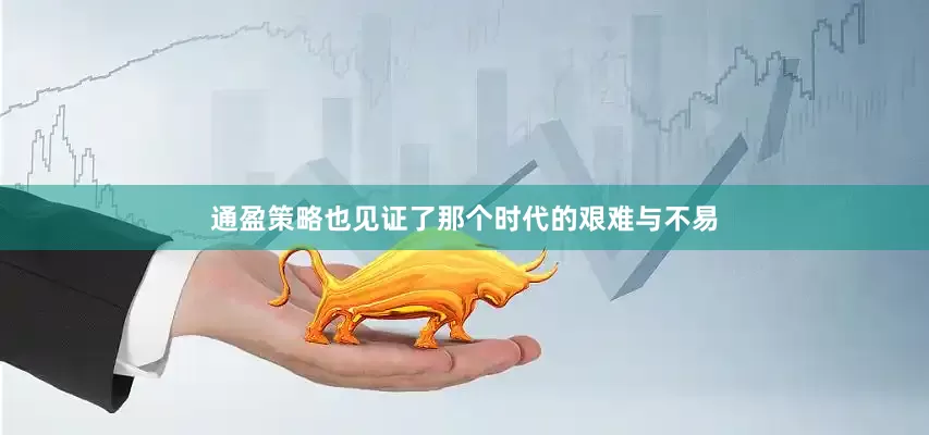 通盈策略也见证了那个时代的艰难与不易
